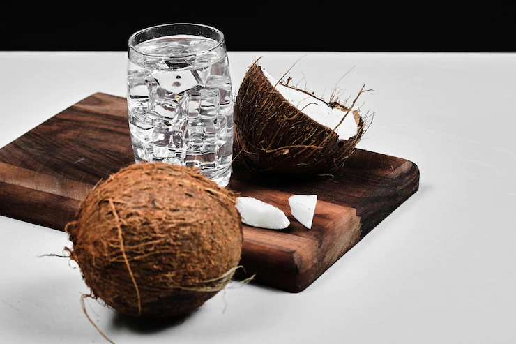 Coconut water for natural glow