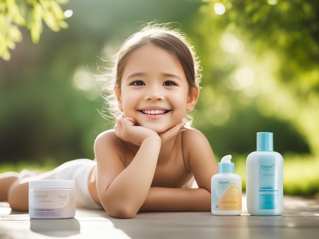 skincare products for children