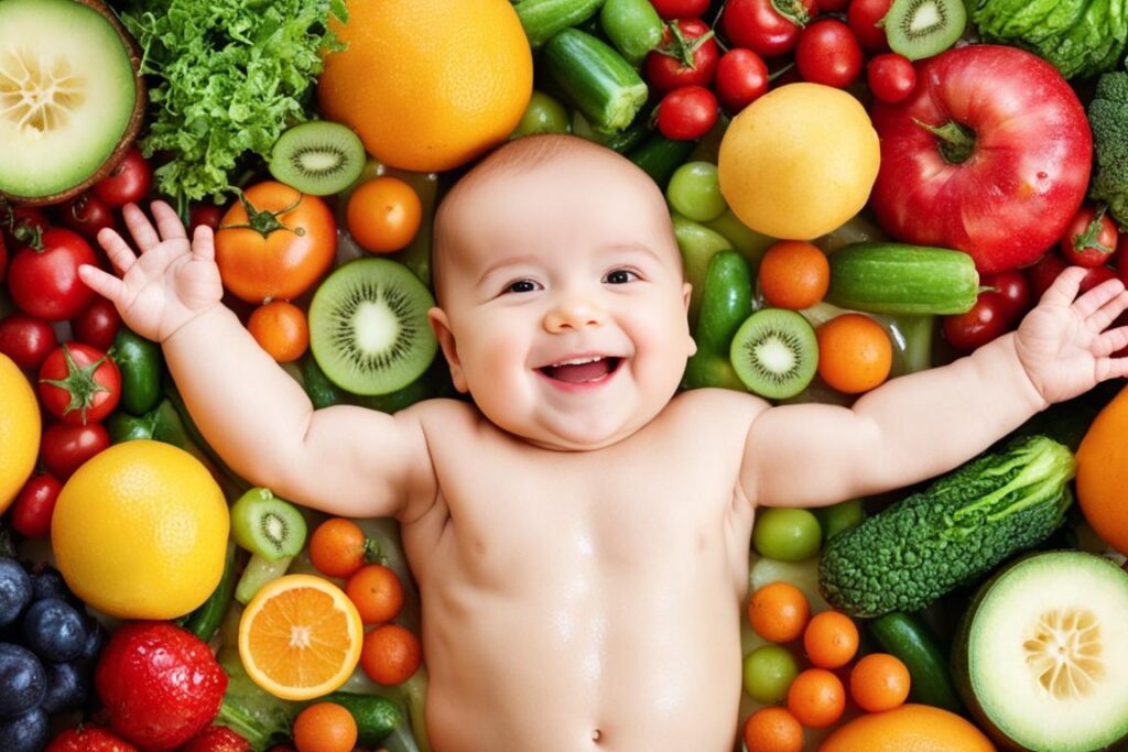 hydration and diet for baby's skin