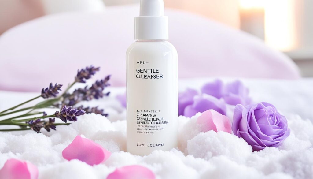 gentle cleanser for dry skin