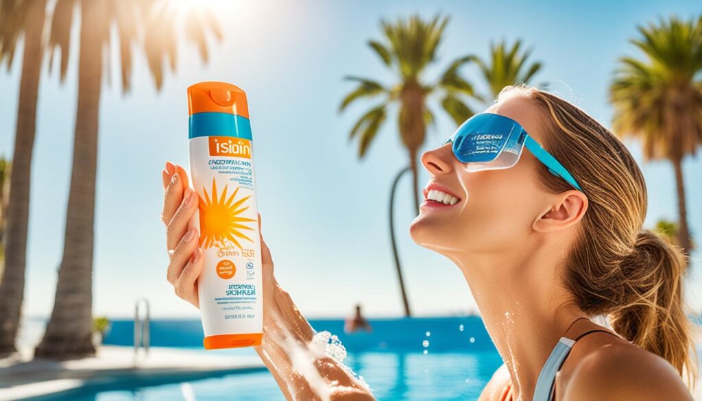 water-resistant sunscreen