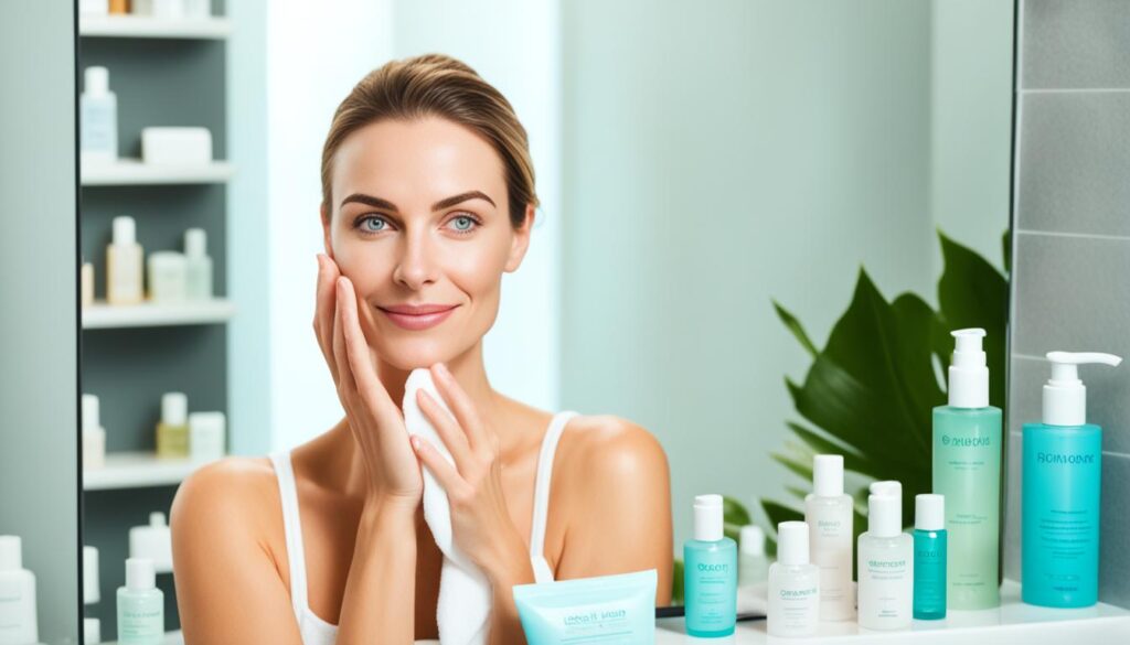morning skincare routine for glowing skin