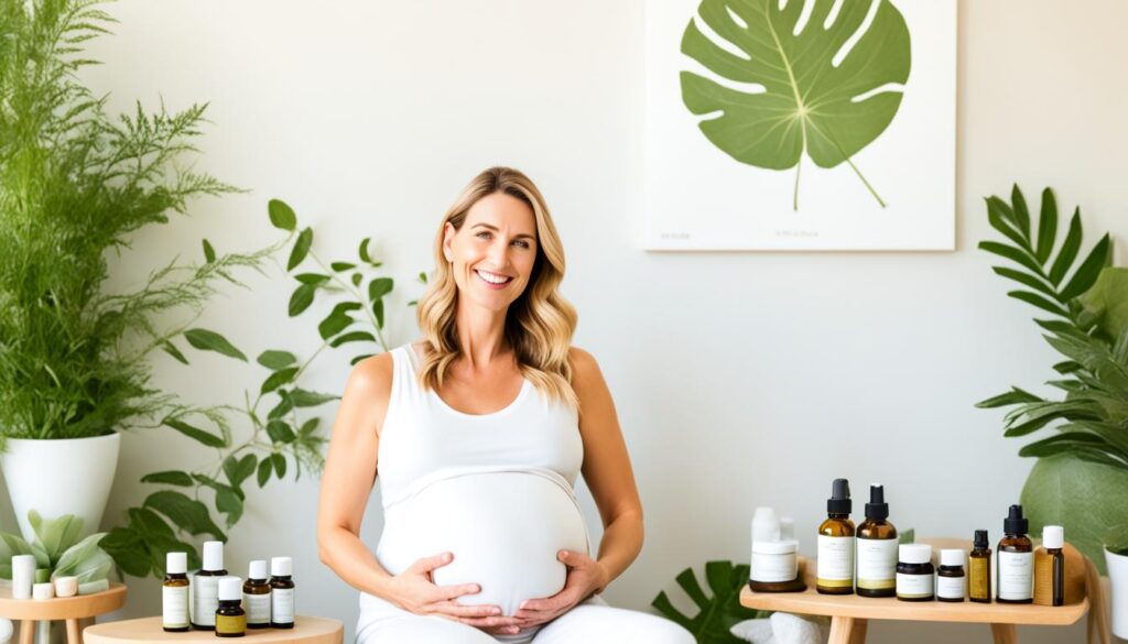 skincare routine for treating skin conditions during pregnancy