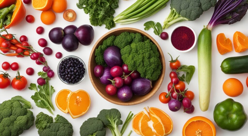 antioxidant vegetables for skin