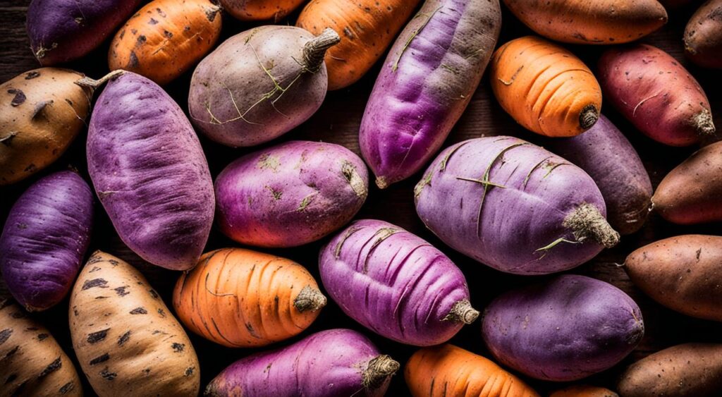 variety of sweet potato