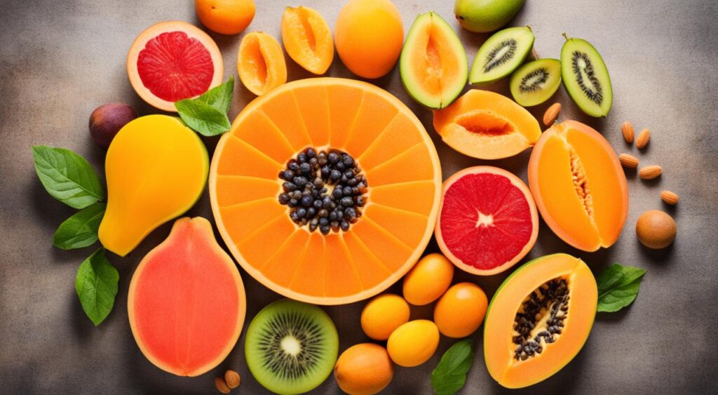 vitamin A rich fruits